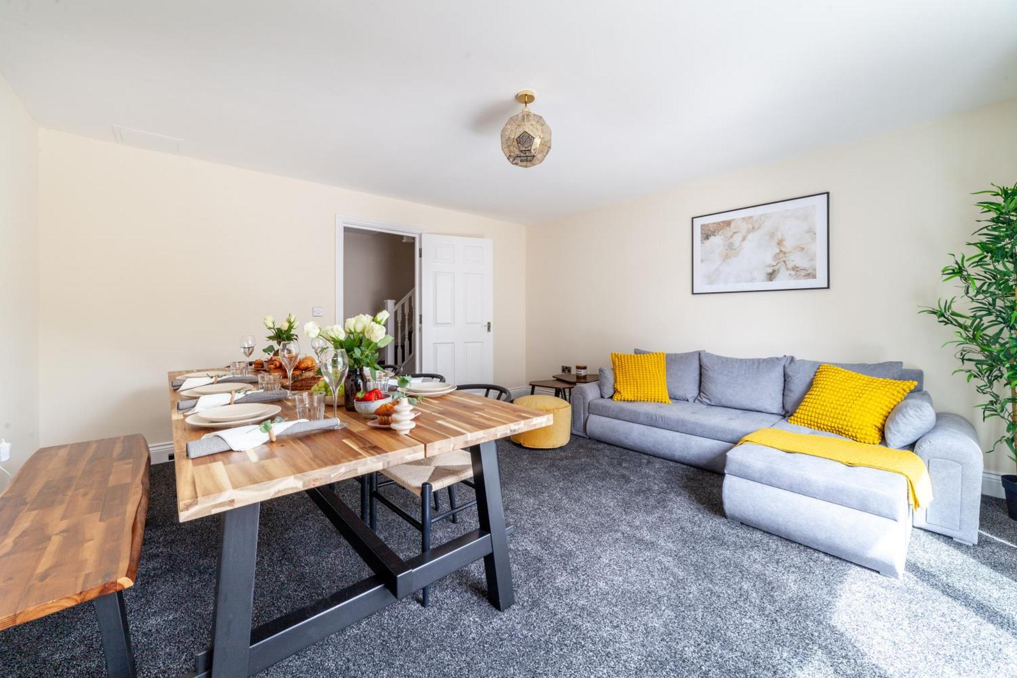 Arte Stays Serviced Houses Stratford - 3 Bedrooms 2 Bathrooms Houses London, Stratford, Maryland, Free Parking, Garden, Weekly Or Monthly Stays - Up To 8 Guests Extérieur photo